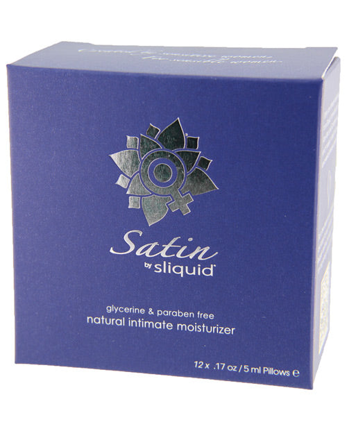 Sliquid Satin Lube Cube - 2 Oz Pillow Pack Of 12 - Casual Toys