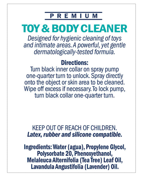 Swiss Navy Toy & Body Cleaner - 6 Oz Bottle - Casual Toys