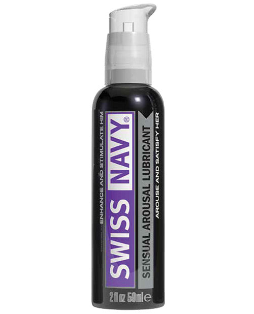 Swiss Navy Sensual Arousal Lubricant - 2 Oz - Casual Toys
