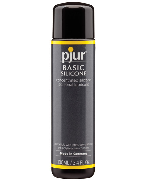 Pjur Basic Silicone Lubricant - 100 Ml Bottle - Casual Toys