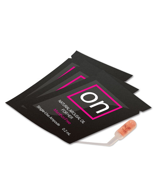 On Natural Arousal Oil For Her - Ampoule Packet - Casual Toys