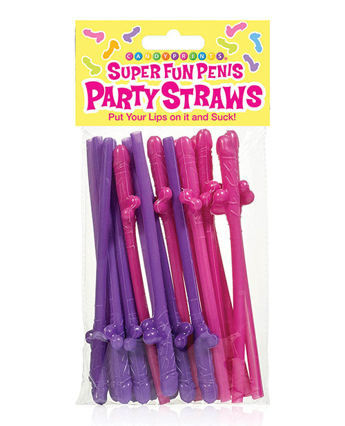 Super Fun Penis Party Straws - Casual Toys