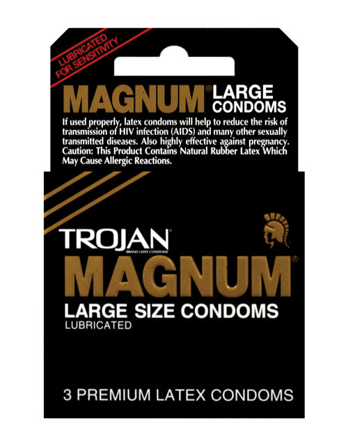 Trojan Magnum Condoms - Casual Toys