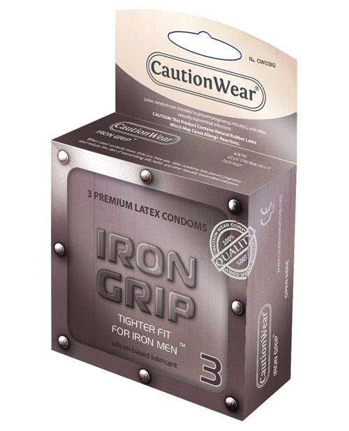 Caution Wear Iron Grip Snug Fit - Pack Of 3 - Casual Toys