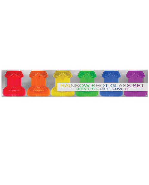 Rainbow Shot Glass Set - Casual Toys