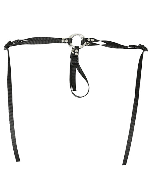 Sportsheets Bare As You Dare Harness - Black - Casual Toys