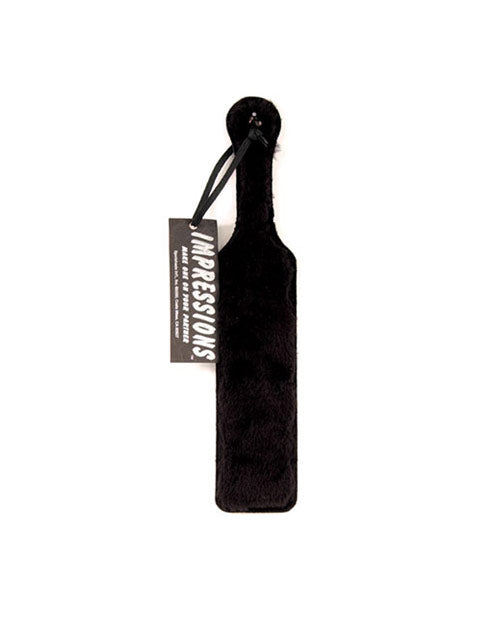 Sportsheets Leather Paddle W-black Fur - Casual Toys