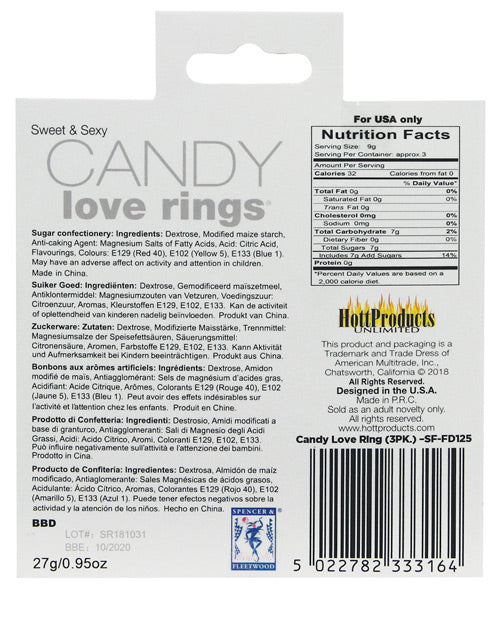 Candy Cock Ring - Casual Toys
