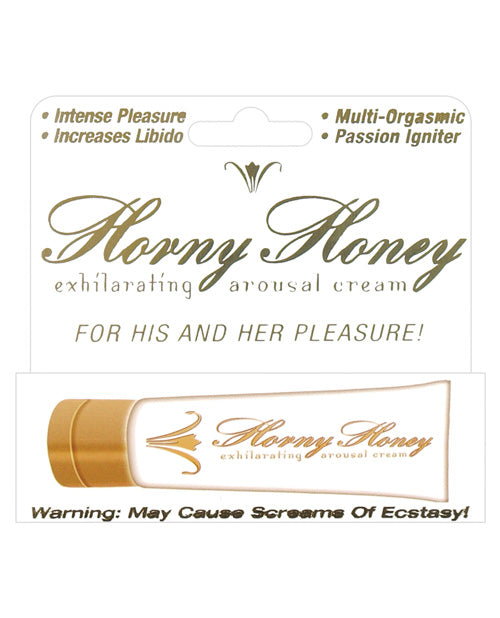 Horny Honey Stimulating Arousal Cream - 1 Oz - Casual Toys