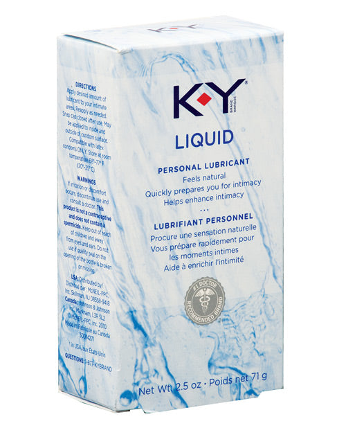 K-y Natural Feeling Liquid - 2.5 Oz - Casual Toys