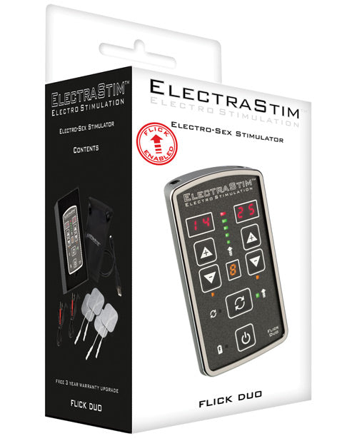 Electrastim Flick Duo Stimulator Pack Em80-e - Casual Toys