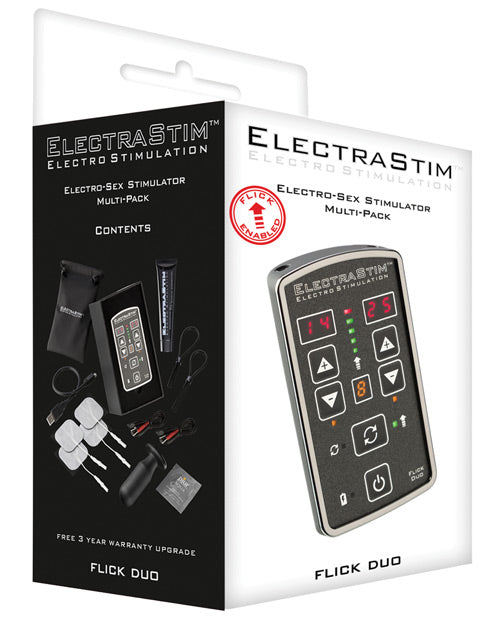Electrastim Flick Duo Stimulator Multi Pack Em80-m - Casual Toys