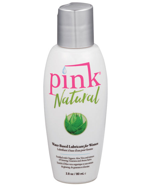 Pink Natural Water Based Lubricant For Women - Casual Toys