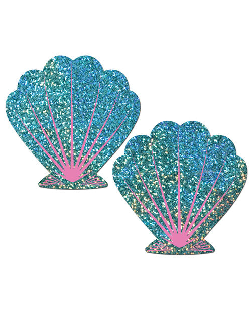 Pastease Glitter Shell - Seafoam Green And Pink O-s - Casual Toys