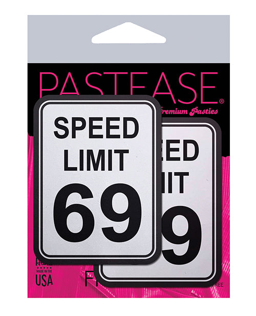 Pastease Premium Speed Limit 69 - White-black O-s - Casual Toys