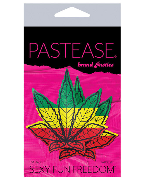 Pastease Marijuana Leafs - Rasta O-s - Casual Toys