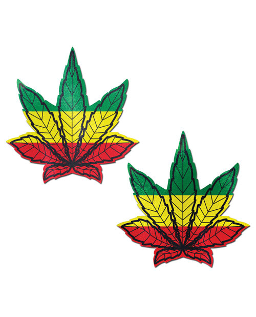 Pastease Marijuana Leafs - Rasta O-s - Casual Toys