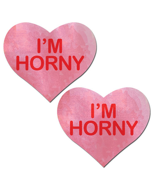 Pastease I'm Horny Heart - Pink-red O-s - Casual Toys