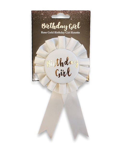 Birthday Girl Badge - Rose Gold - Casual Toys