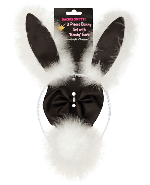 Bachelorette 3 Pc Bunny Set W-bendy Ears - Casual Toys