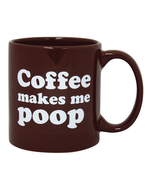Attitude Mug Coffee Makes Me Poop - 22 Oz - Casual Toys