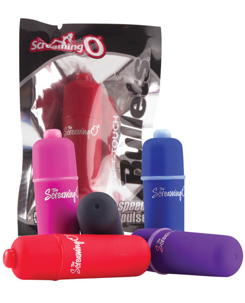 Screaming O 3 Speed Soft Touch Bullet - Asst. Colors - Casual Toys