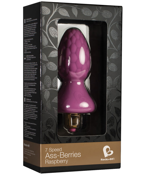 Rocks Off Ass Berries - 7 Speed Raspberry - Casual Toys