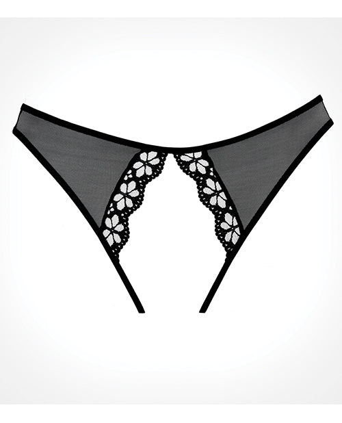 Adore Mirabelle Plum Panty Black O-s - Casual Toys