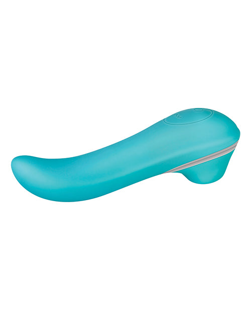 Adam & Eve French Kiss Her Clit Stimulator - Teal - Casual Toys