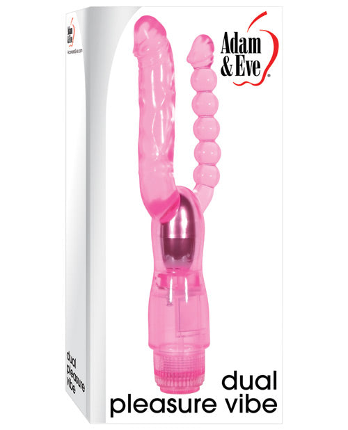 Adam & Eve Dual Pleasure Vibe - Pink - Casual Toys