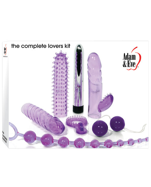 Adam & Eve The Complete Lovers Kit - Purple - Casual Toys