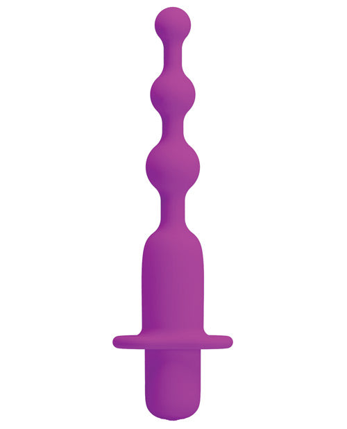 Pretty Love Hermosa Anal Beads Vibrator - 12 Function Fuchsia - Casual Toys