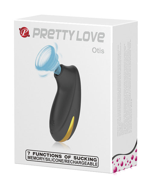 Pretty Love Otis Sucker - 7 Function Black & Gold - Casual Toys