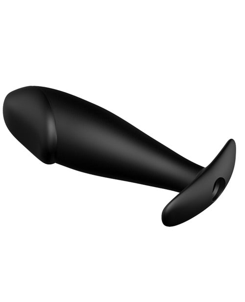 Pretty Love Vibrating Penis Shaped Butt Plug - Black - Casual Toys