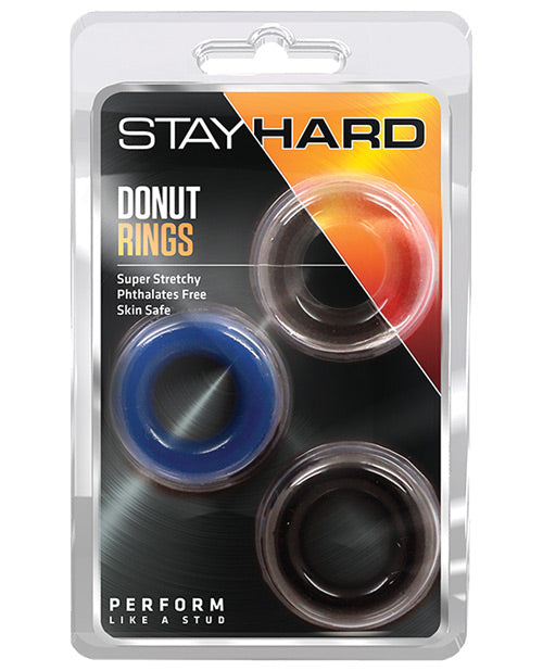 Blush Stay Hard Donut Rings 3 Pack - Casual Toys