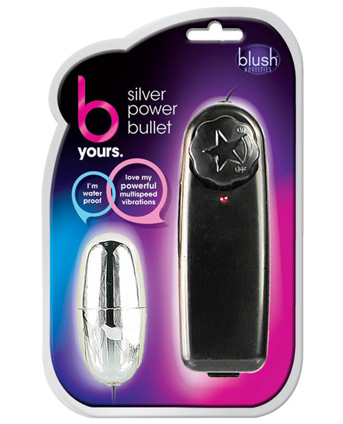 Blush B Yours Silver Power Bullet - Casual Toys
