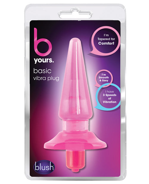 Blush B Yours Basic Vibra Plug - Casual Toys