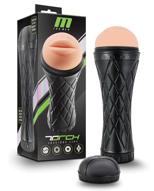 Blush M For Men The Torch Luscious Lips - Vanilla - Casual Toys