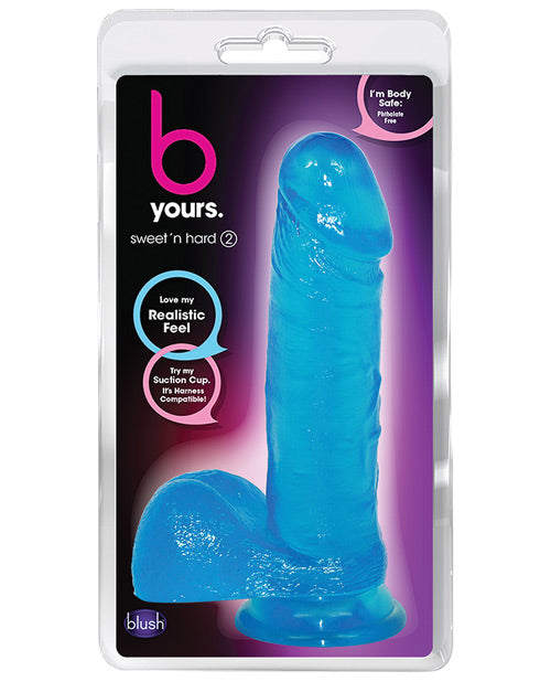 Blush B Yours Sweet N Hard 2 W/ Suction Cup - Casual Toys