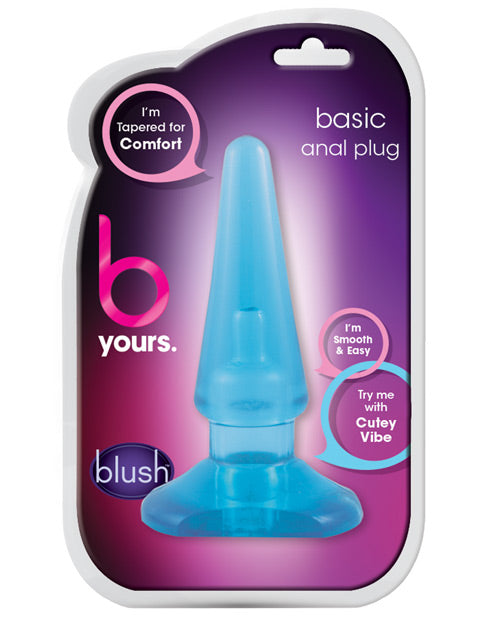 Blush B Yours Basic Anal Plug - Casual Toys