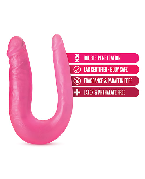 Blush B Yours Sweet Double Dildo - Pink - Casual Toys