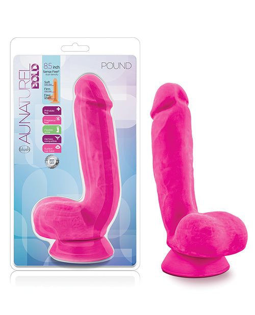Blush Au Naturel Bold Pound 8.5" Dildo - Pink - Casual Toys