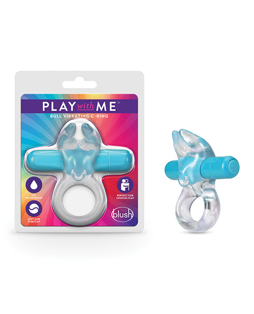 Blush Play With Me Bull Vibrating C Ring - Casual Toys