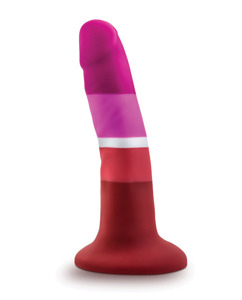 Blush Avant P3 Lesbian Pride Silicone Dong - Beauty - Casual Toys