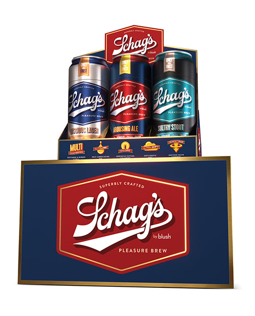 Blush Schag's Beer Can Stroker 6 Pack
