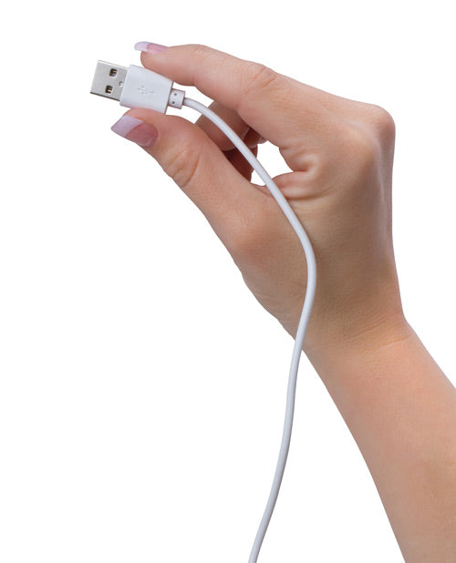 Screaming O Recharge Charging Cable - White - Casual Toys