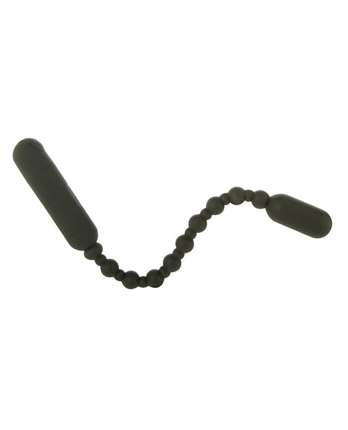 Rechargeable Booty Beads - Black - Casual Toys
