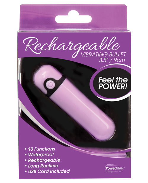 Simple & True Rechargeable Vibrating Bullet - Casual Toys