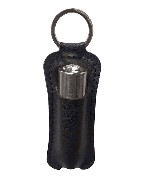 First Class Mini Rechargeable Bullet W-crystal - 9 Functions Gun Metal