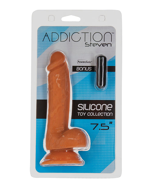 Addiction Steve 7.5" Dildo - Caramel - Casual Toys